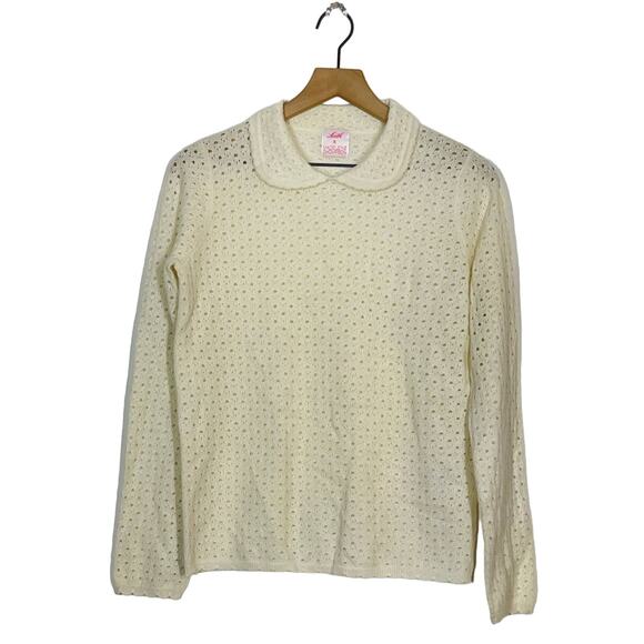 Madeleine Thompson X Leith Nipigon Odile 100% Cashmere Scallop M Sweater Set - Picture 5 of 12